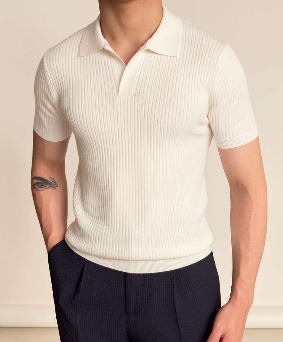 Ravenna Knit Polo — shot 01