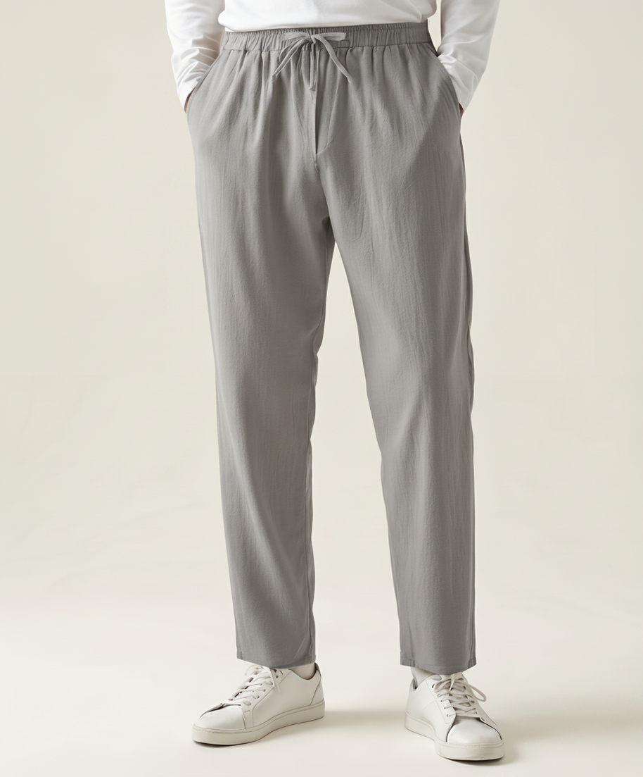 Santorini Linen Trousers — shot 02