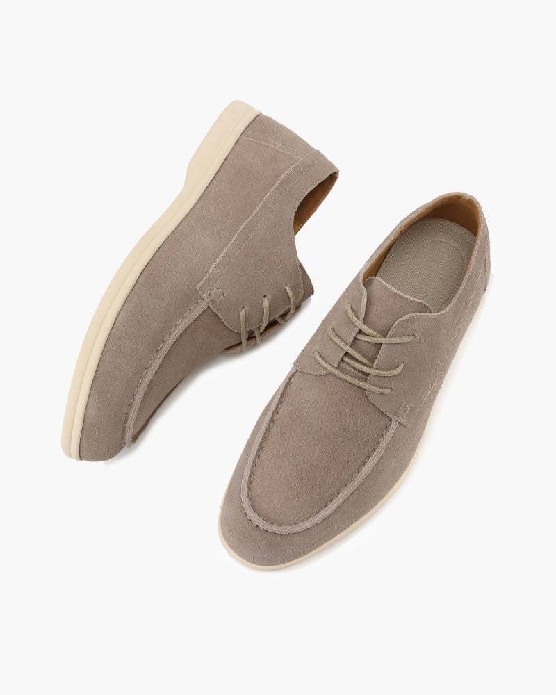 Looksmaxxing Knightsbridge suede lace shoes, alternate product view
