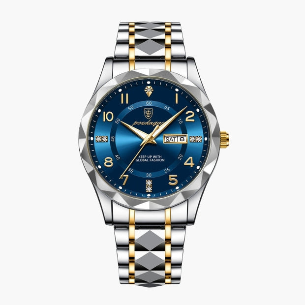 Looksmaxxing Two-Tone Steel Watch | Zurich — image 1