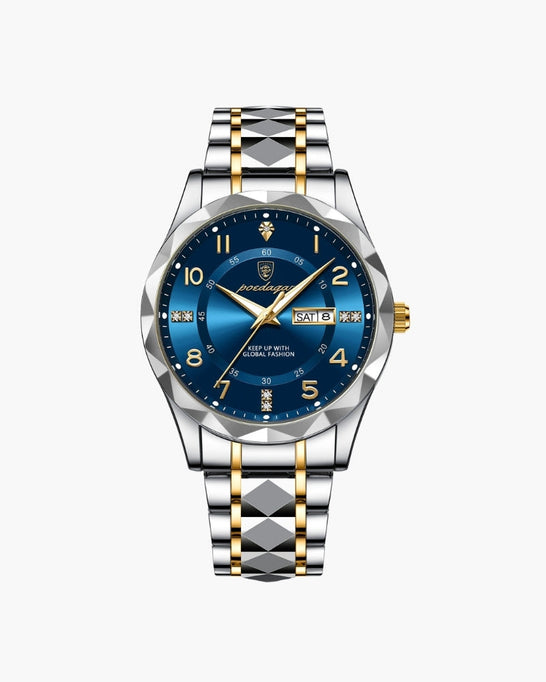 Looksmaxxing Two-Tone Steel Watch | Zurich — image 1