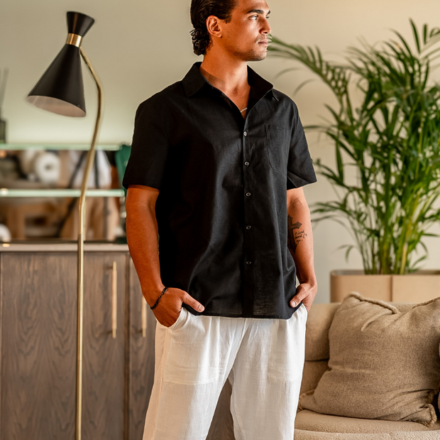 Looksmaxxing Short-Sleeve Shirt | Machu — image 1