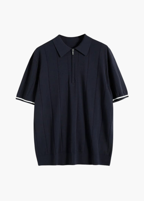 Looksmaxxing Contrast Trim Polo | Chelsea — image 1