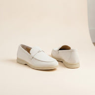 Looksmaxxing Marbella elevator loafer, three-quarter view