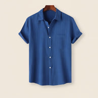 Navy four-piece set, shirt