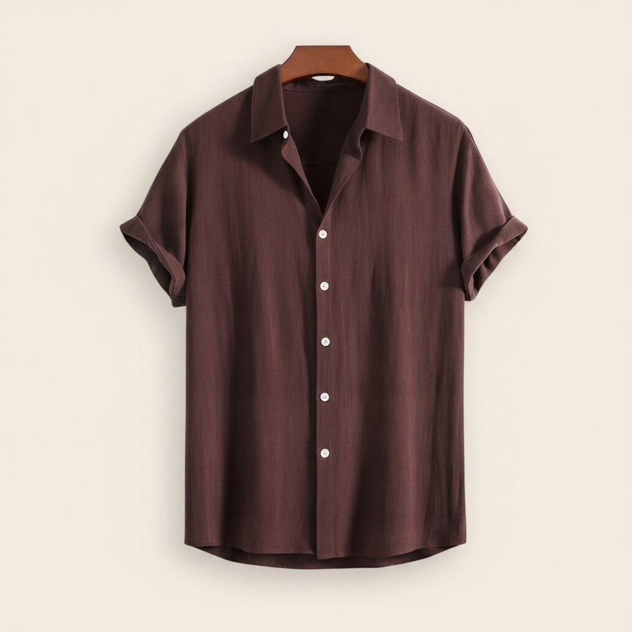 Chestnut four-piece set, shirt