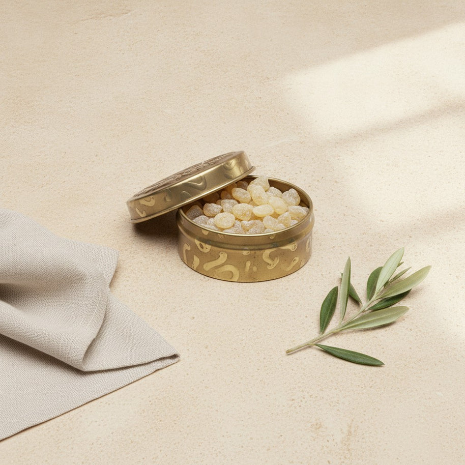 Mastic Gum, styled