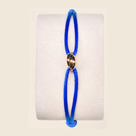 Navy four-piece set, cord bracelet