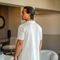 Looksmaxxing Knit Polo | Bradford — image 4