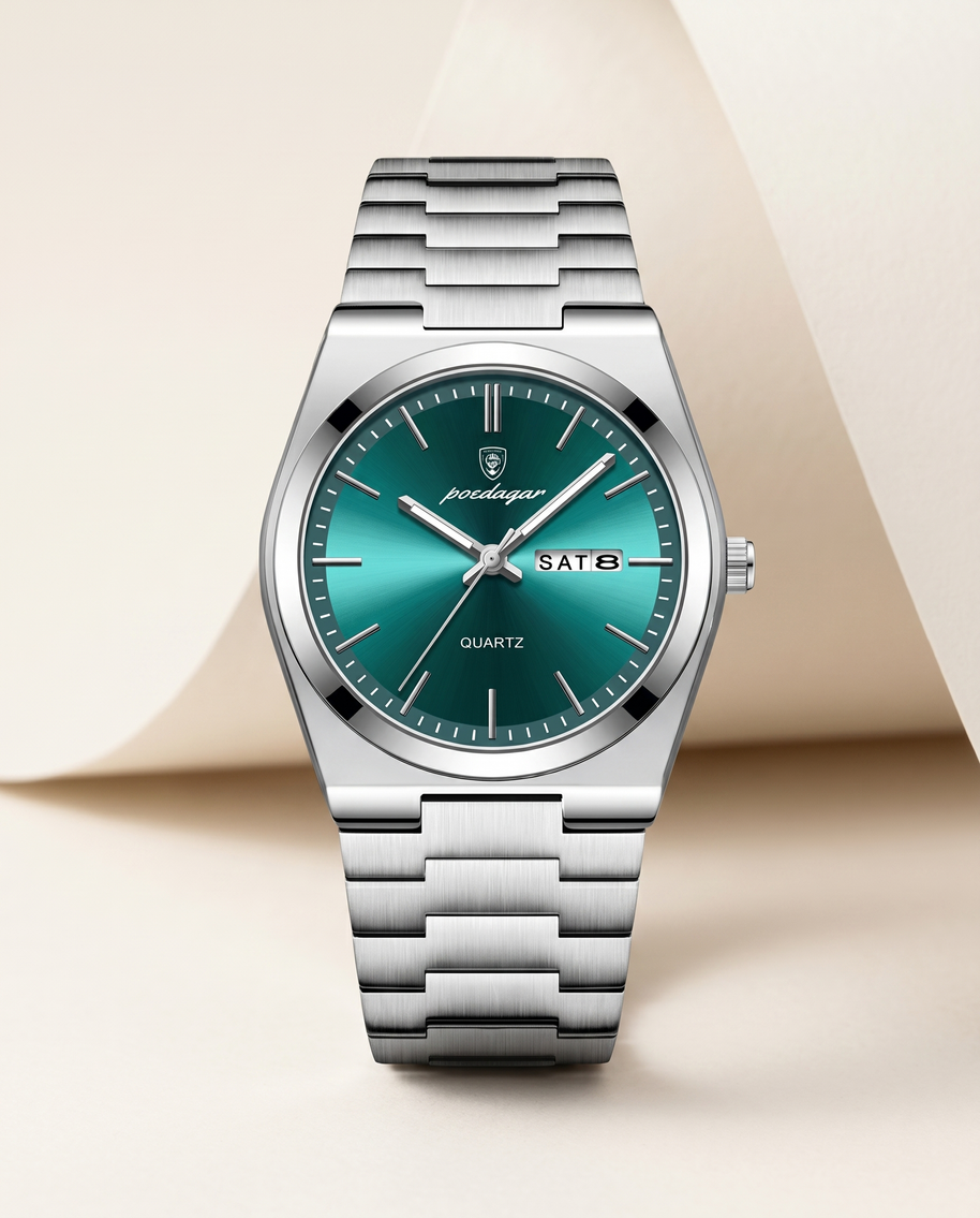 Looksmaxxing Chronograph | Marine watch, product photo 1