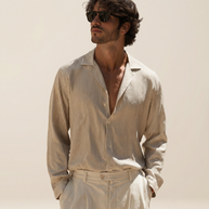 Looksmaxxing Linen Shirt | Cannes