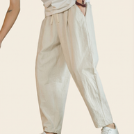 Looksmaxxing Cotton Trousers | Cancun