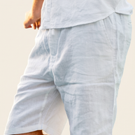 Looksmaxxing Linen Shorts | Casablanca