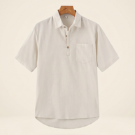 Looksmaxxing Linen Polo | Marrakech