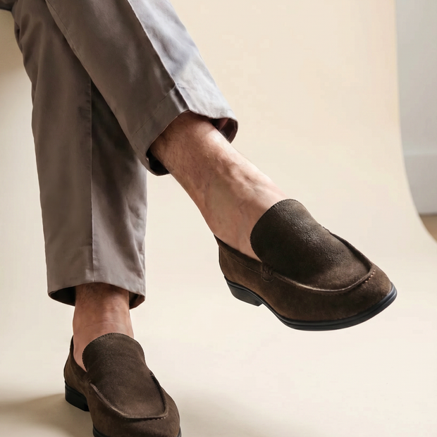 Looksmaxxing Premium Suede Loafers | Verona
