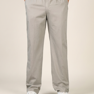 Looksmaxxing Ribbed Cotton Trousers | Porto