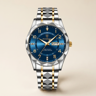 Looksmaxxing Two-Tone Steel Watch | Zurich, product photo 1