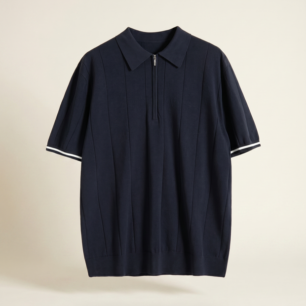 Looksmaxxing Contrast Trim Polo | Chelsea