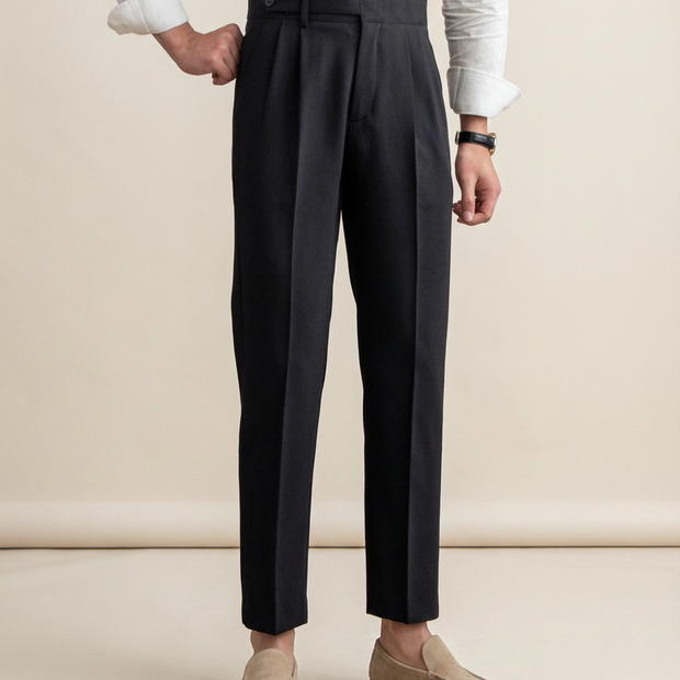 Looksmaxxing High-Waist Trousers | Paris