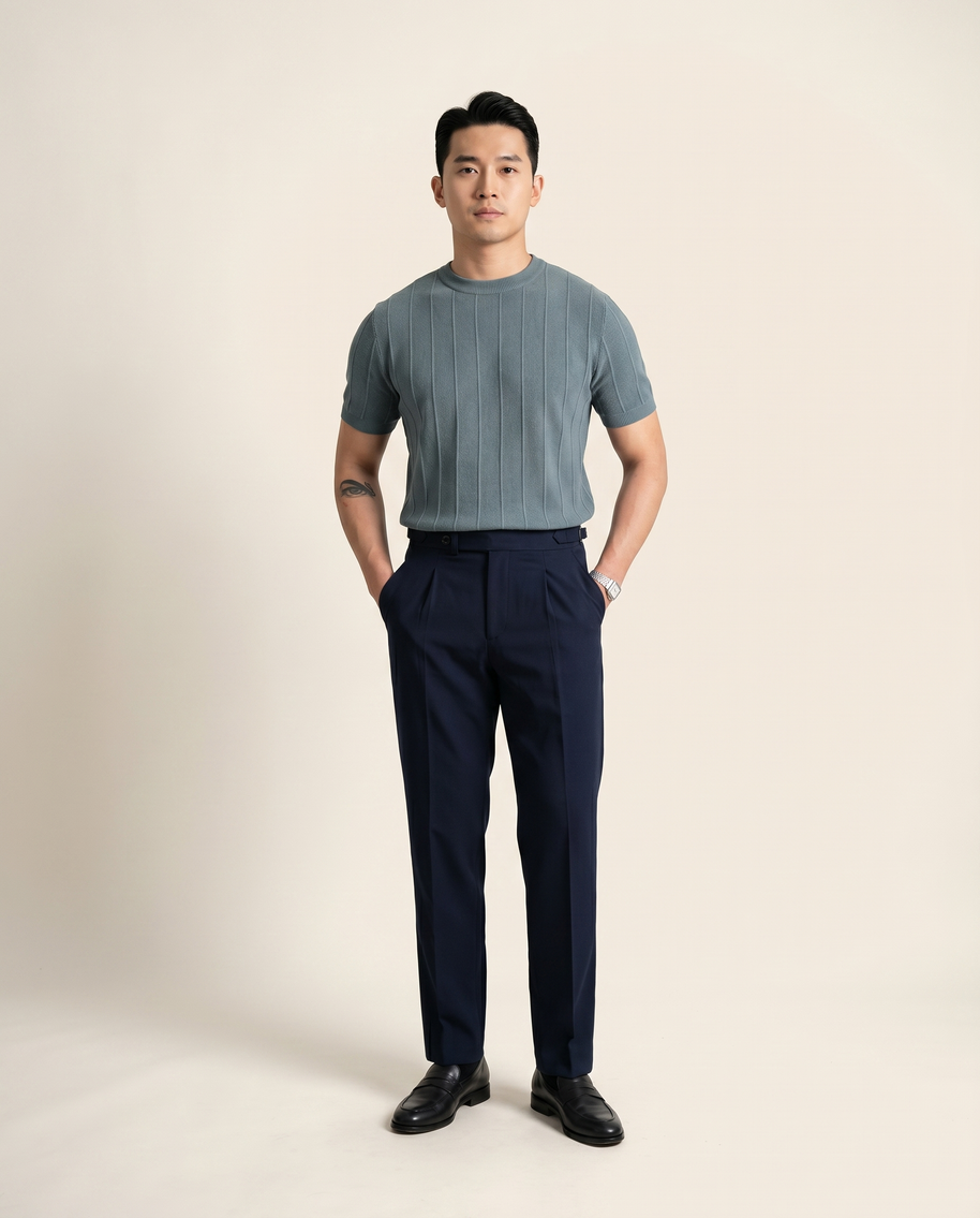 Looksmaxxing Ribbed T-Shirt | Nice