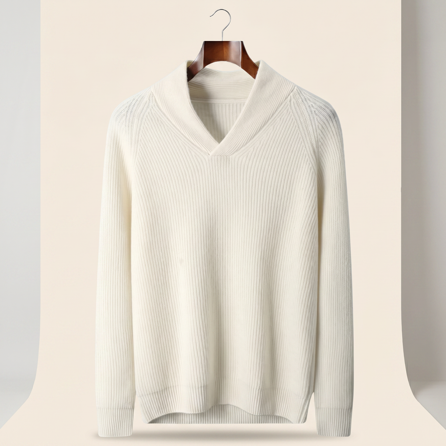 Looksmaxxing Cashmere V-Neck