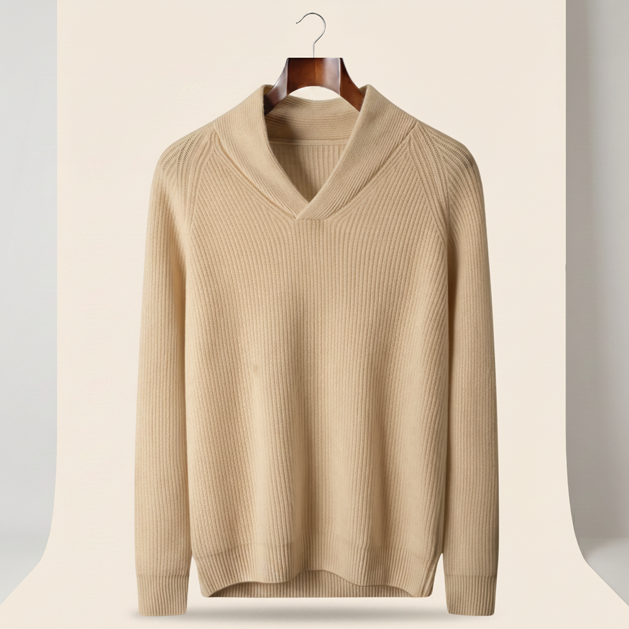 looksmaxxing-cashmere-v-neck Sand