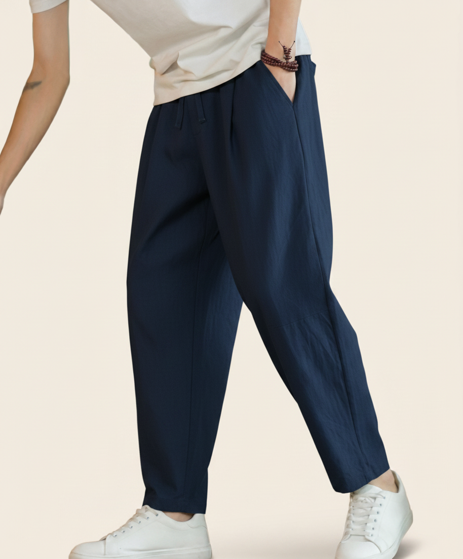 looksmaxxing-cotton-trousers-cancun Marine