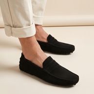 looksmaxxing-driver-loafers-portofino Black