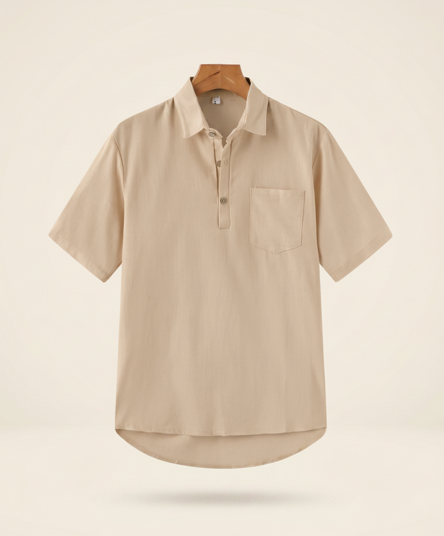 looksmaxxing-linen-polo-marrakech Beige