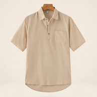 looksmaxxing-linen-polo-marrakech Beige