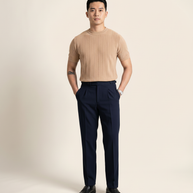 looksmaxxing-ribbed-tee-nice Beige