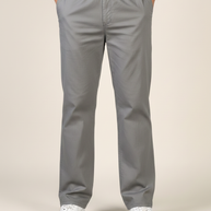 looksmaxxing-ribbed-trousers-porto Gray