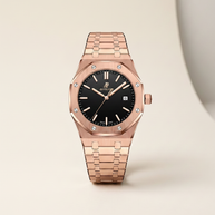 looksmaxxing-steel-watch-pladen Black