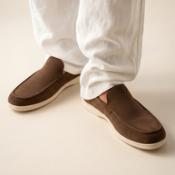 looksmaxxing-suede-loafers-everyday Chocolate