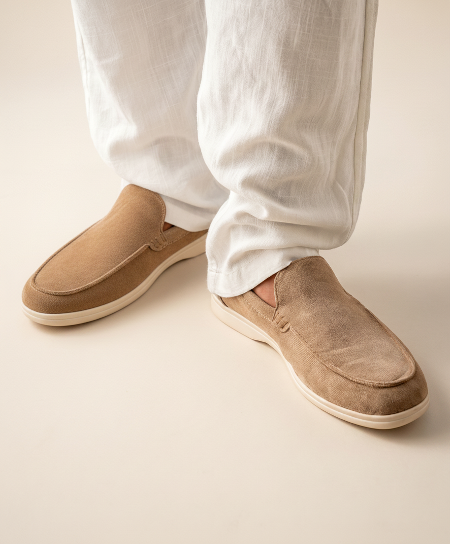 looksmaxxing-suede-loafers-everyday Light Brown